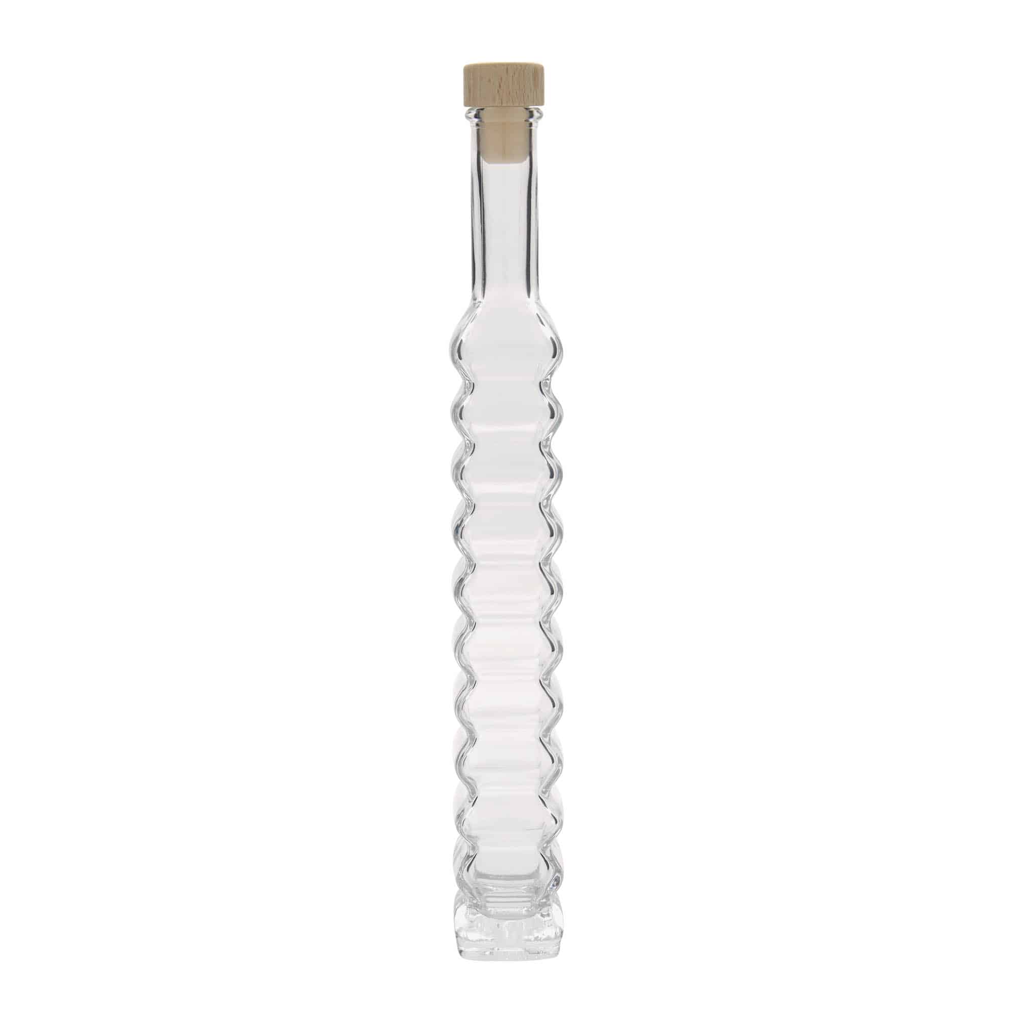 200 ml steklenica 'Roma, kvadratna, odprtina: plutovina'