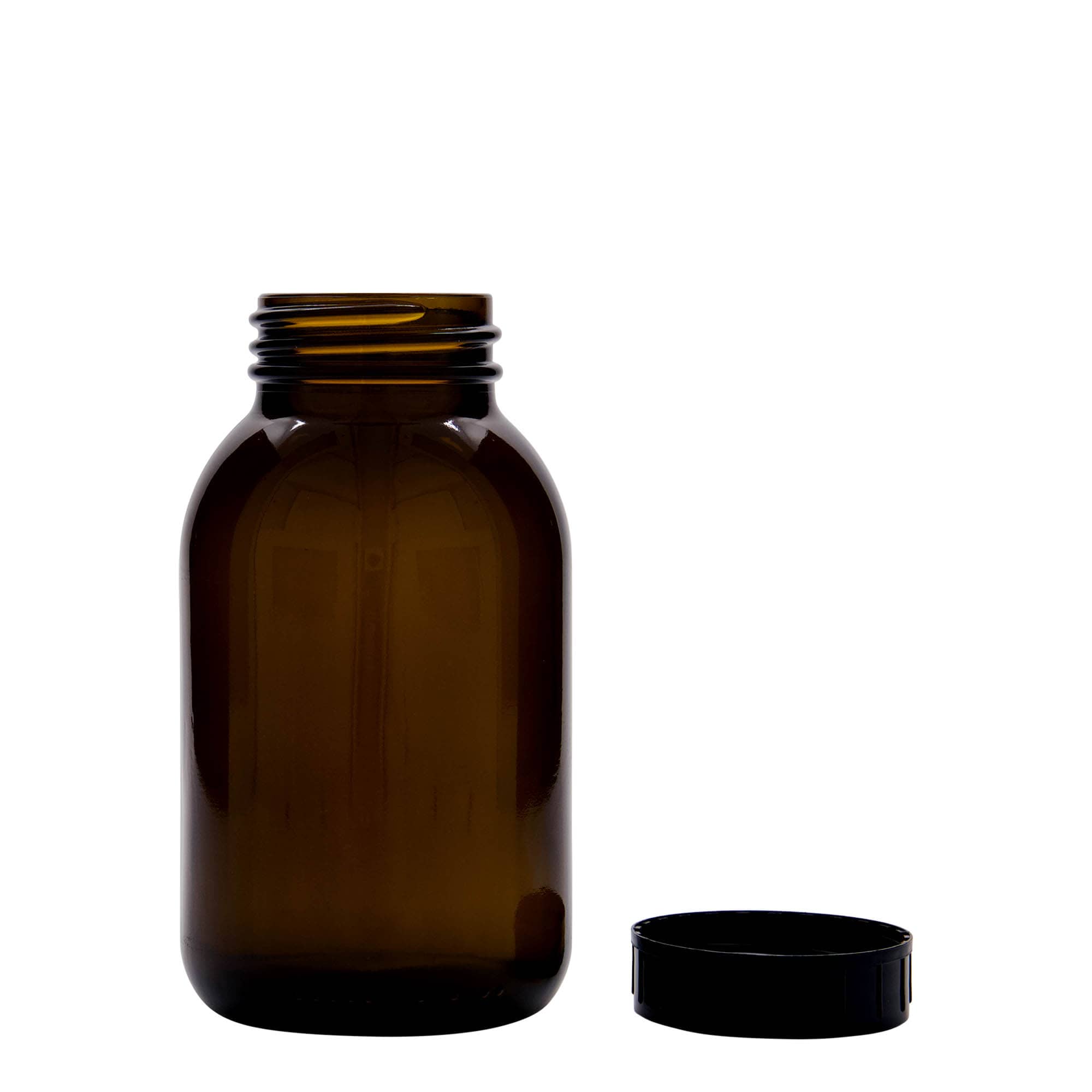 500 ml steklenica z širokim vratom, rjava, odprtina: DIN 55 500 ml steklenica z širokim vratom, rjava, odprtina: DIN 55