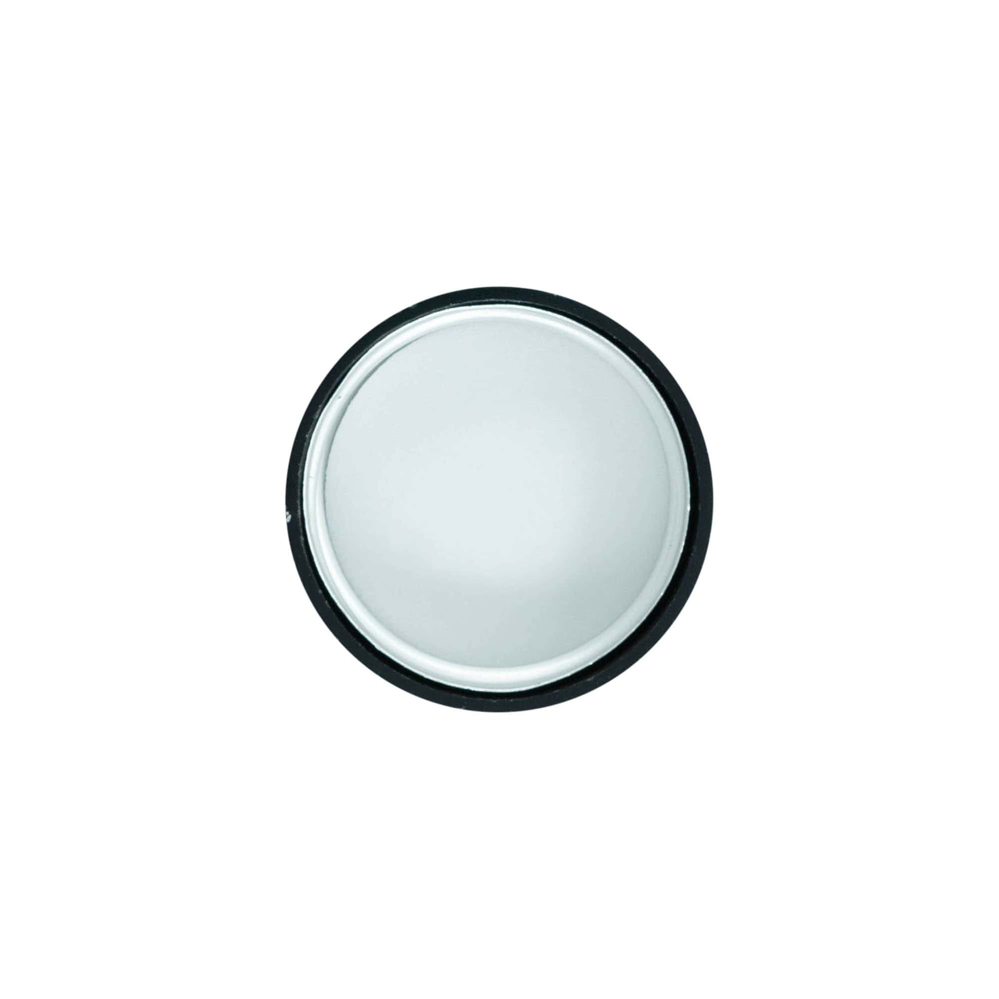 Vijčni pokrovček, ABS-plastika, srebrne barve, za odprtino: GPI 33/400