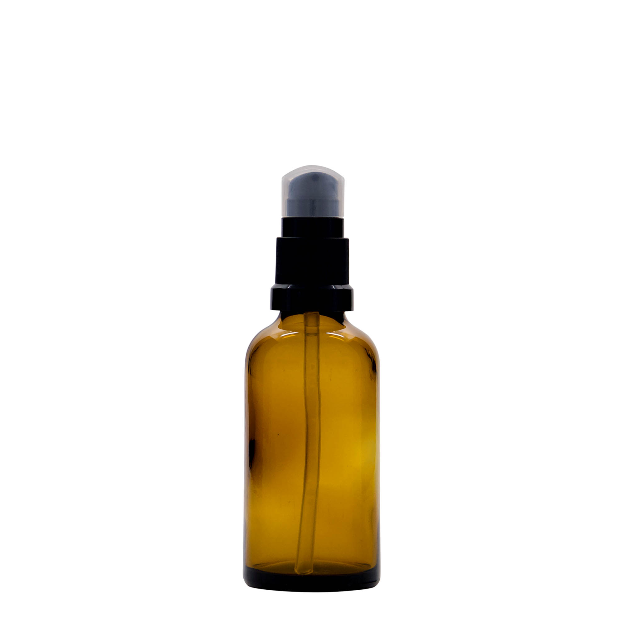 50 ml medicinska steklenička z dozirno črpalko za losjon, steklo, rjava, odprtina: DIN 18 50 ml medicinska steklenička z dozirno črpalko za losjon, steklo, rjava, odprtina: DIN 18