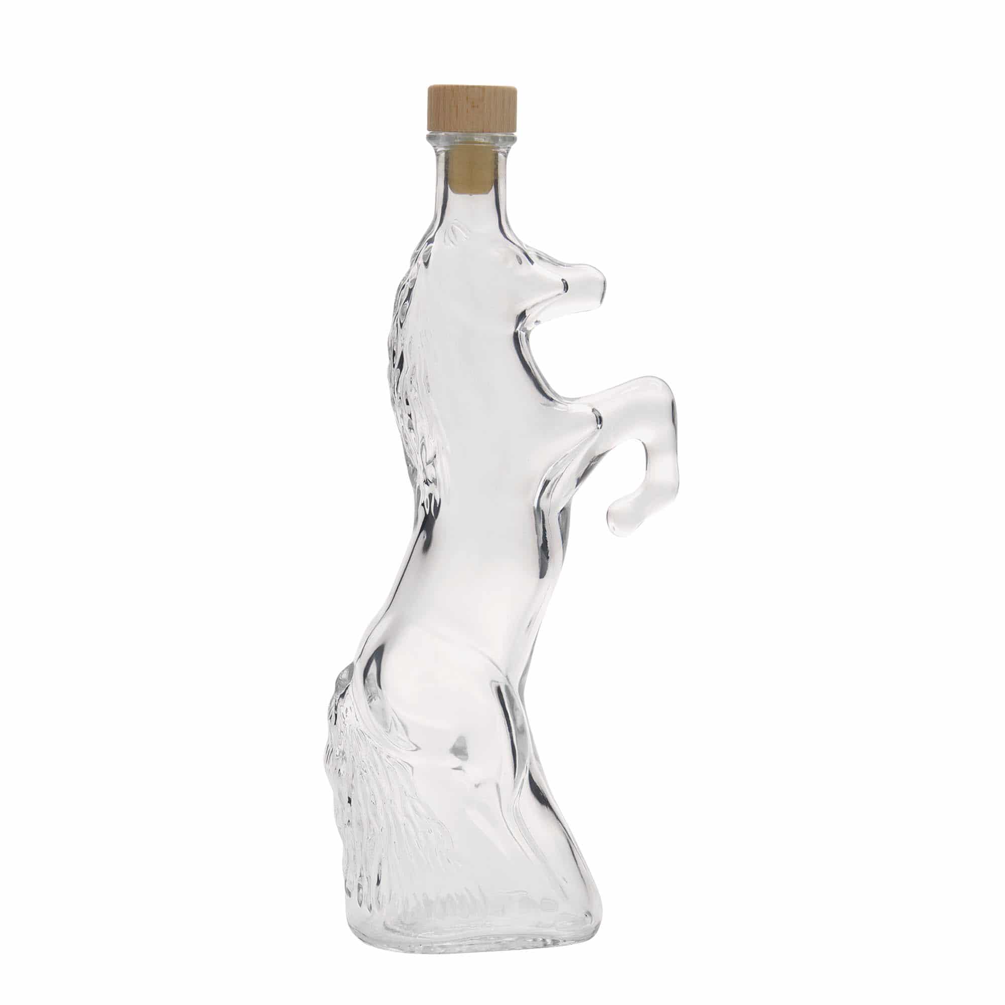 350 ml steklena steklenica »Wild Horse«, ustje: pluta